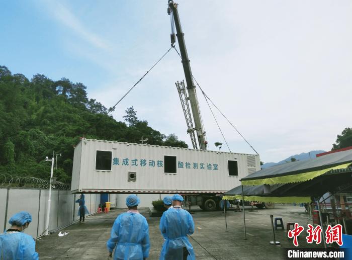 广西筑牢“国门屏障”边境口岸方舱实验室建成启用