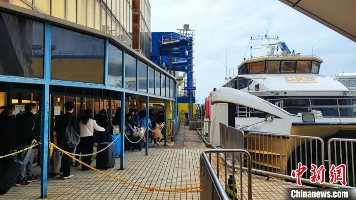 春节期间多条粤港及港澳水上航线客量实现增长